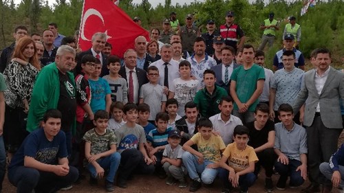 15 Temmuz Demokrasi ve Milli Birlik Günü Etkinlikleri Kapsamında 15 Temmuz Şehitleri Hatıra Ormanında Fidan Dikim Töreni Gerçekleştirildi.